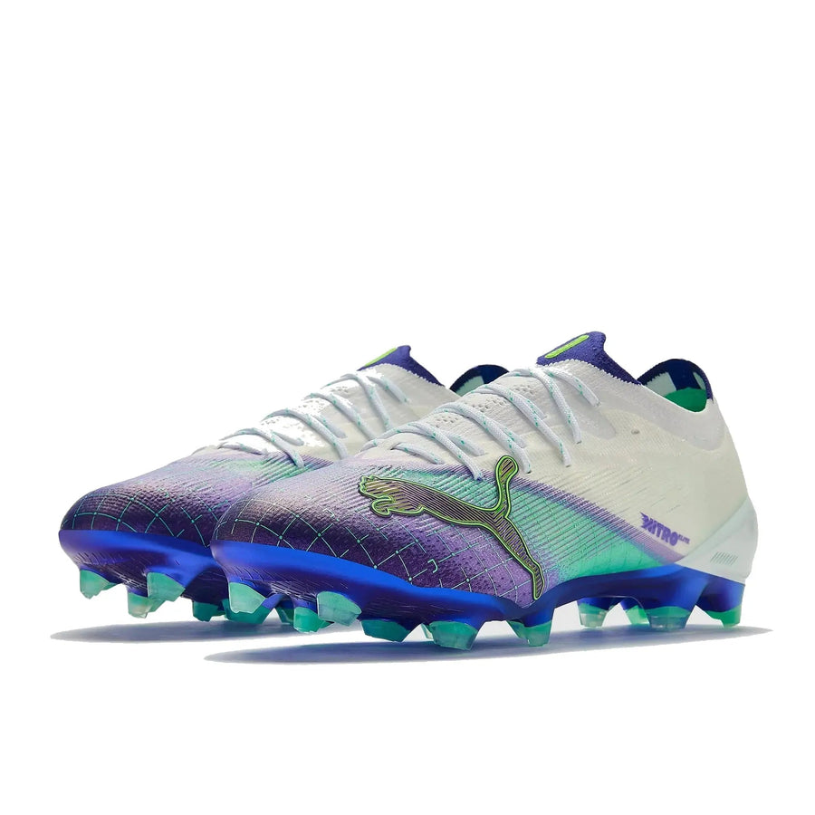 Crampons Ultra Nitro 7 Ultimate Elite FG Hyper Rush - Blanc/Violet