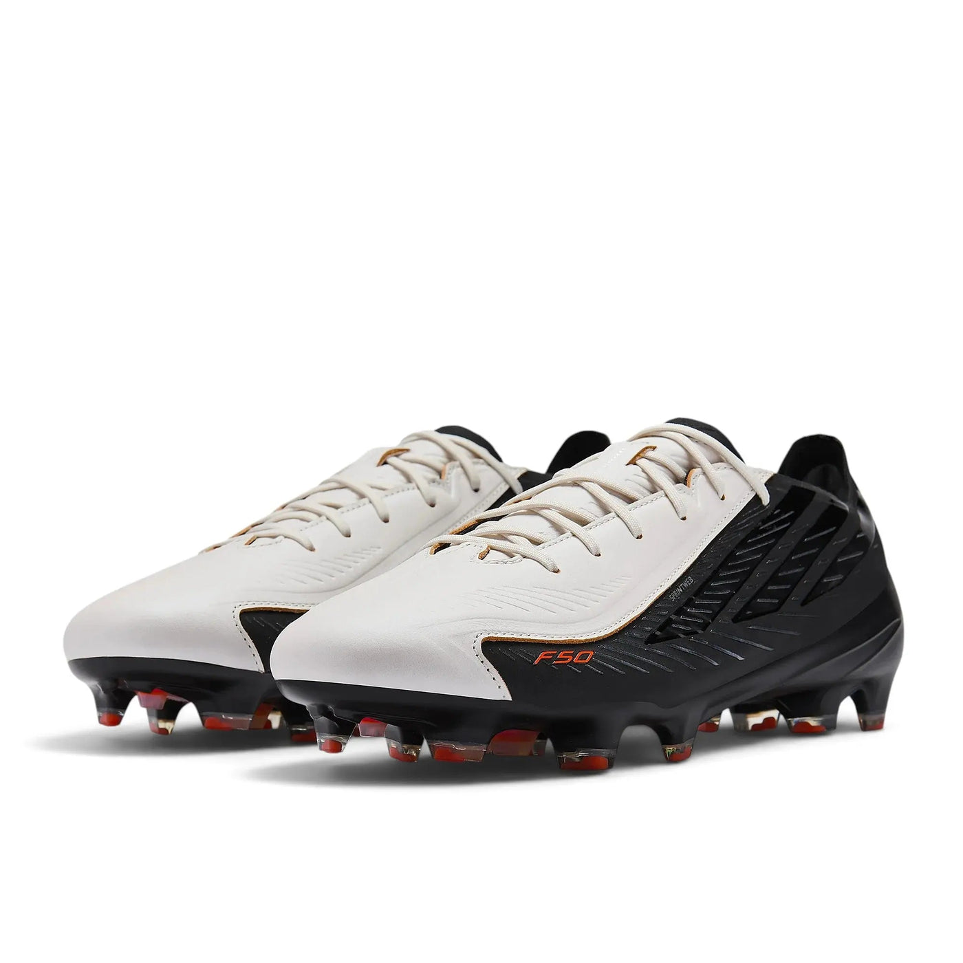 Adidas F50 Hyperfast Elite FG L-Tech - Argenté/Noir/Solar Orange