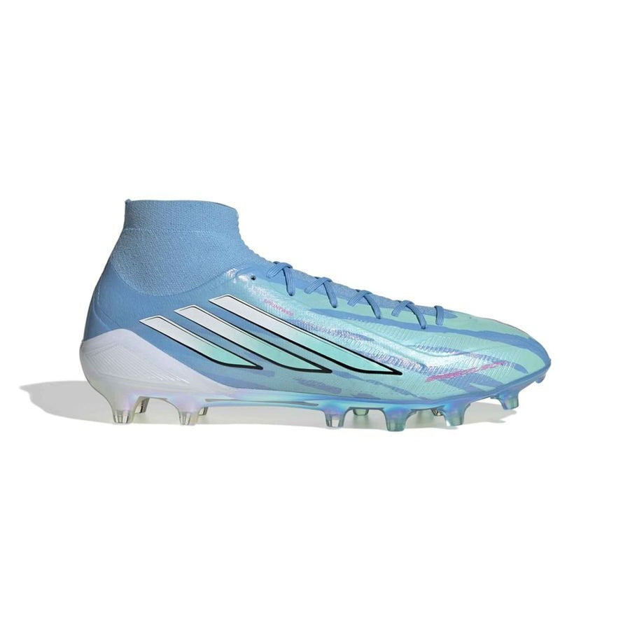 Crampons F50 Sparkfusion Elite Mid Cut FG/AG Trinity - Blanc/Rose Édition Limitée