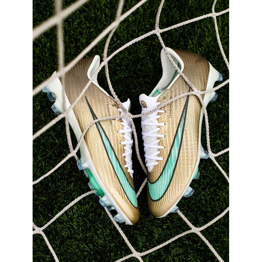 Crampons Air Zoom Mercurial Superfly 11 Elite FG Mbappé Personal Edition - Doré