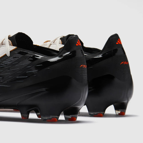 Adidas F50 Hyperfast Elite FG L-Tech - Argenté/Noir/Solar Orange