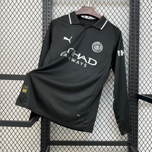 Maillot Manchester City Extérieur 2025/2026 Manches Longues