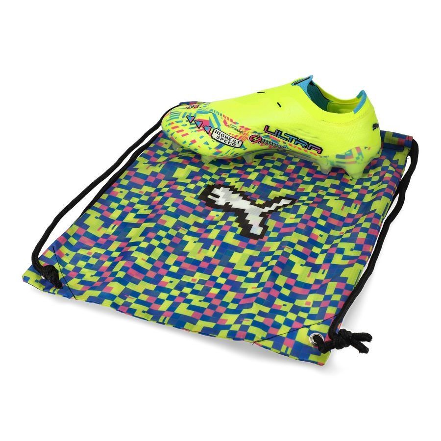 Crampons Ultra Nitro 7 Ultimate Elite Laceless FG Level Up - Jaune ÉDITION LIMITÉE