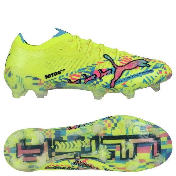 Crampons Ultra Nitro 7 Ultimate Elite FG Level Up - Jaune ÉDITION LIMITÉE