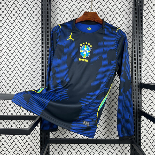 Maillot Brésil Extérieur 2026/2027 Manches Longues