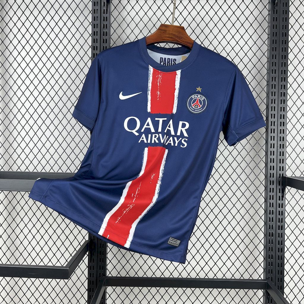 Maillot PSG (Paris Saint-Germain) Domicile étoile 2024/2025
