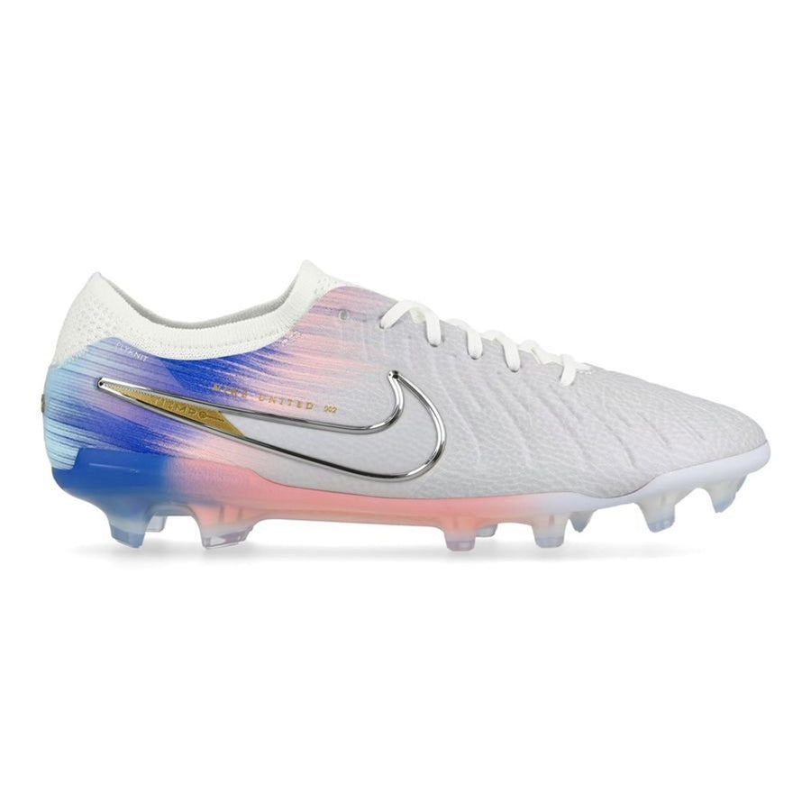 Crampons Tiempo Legend 10 Elite FG United - Gris/Bleu