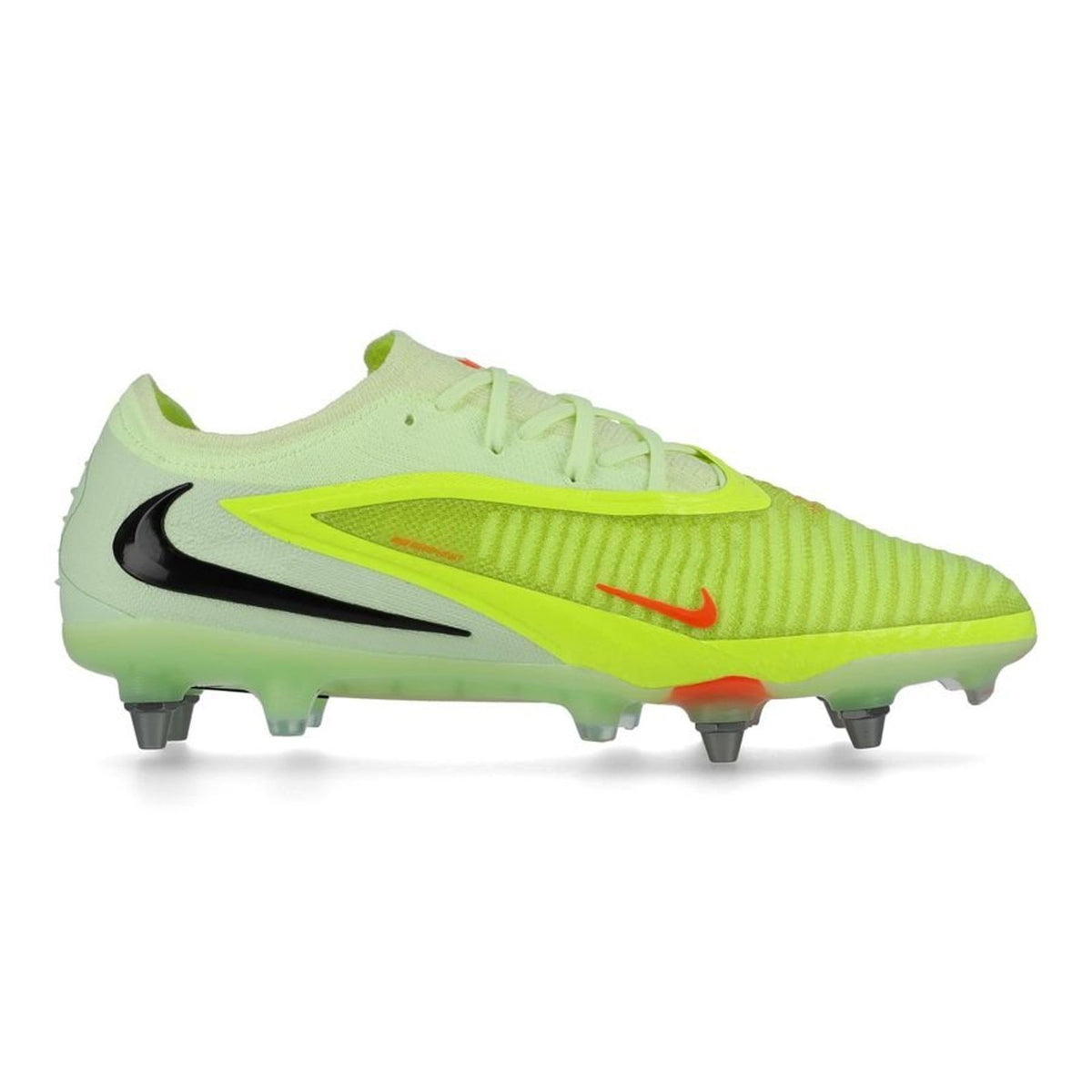 Crampons Phantom 6 Elite Low Cut SG Max Voltage - Vert/Noir/Orange