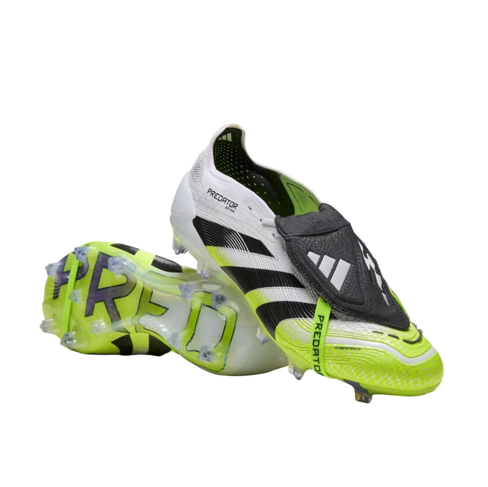 Crampons Predator Elite Fold-over Tongue SG Radiant Blaze - Blanc/Noir/Fluo