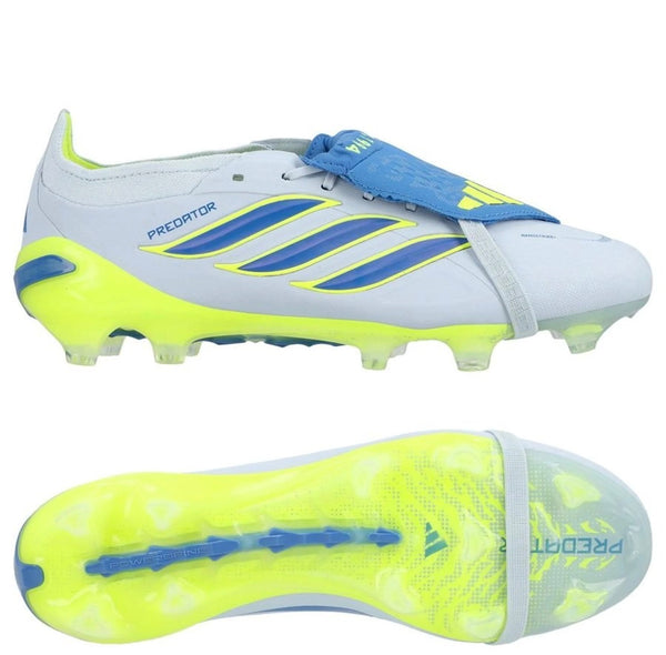 Adidas Predator Tongue Elite FG Ice Cold Precision - Gris/Bleu/Jaune