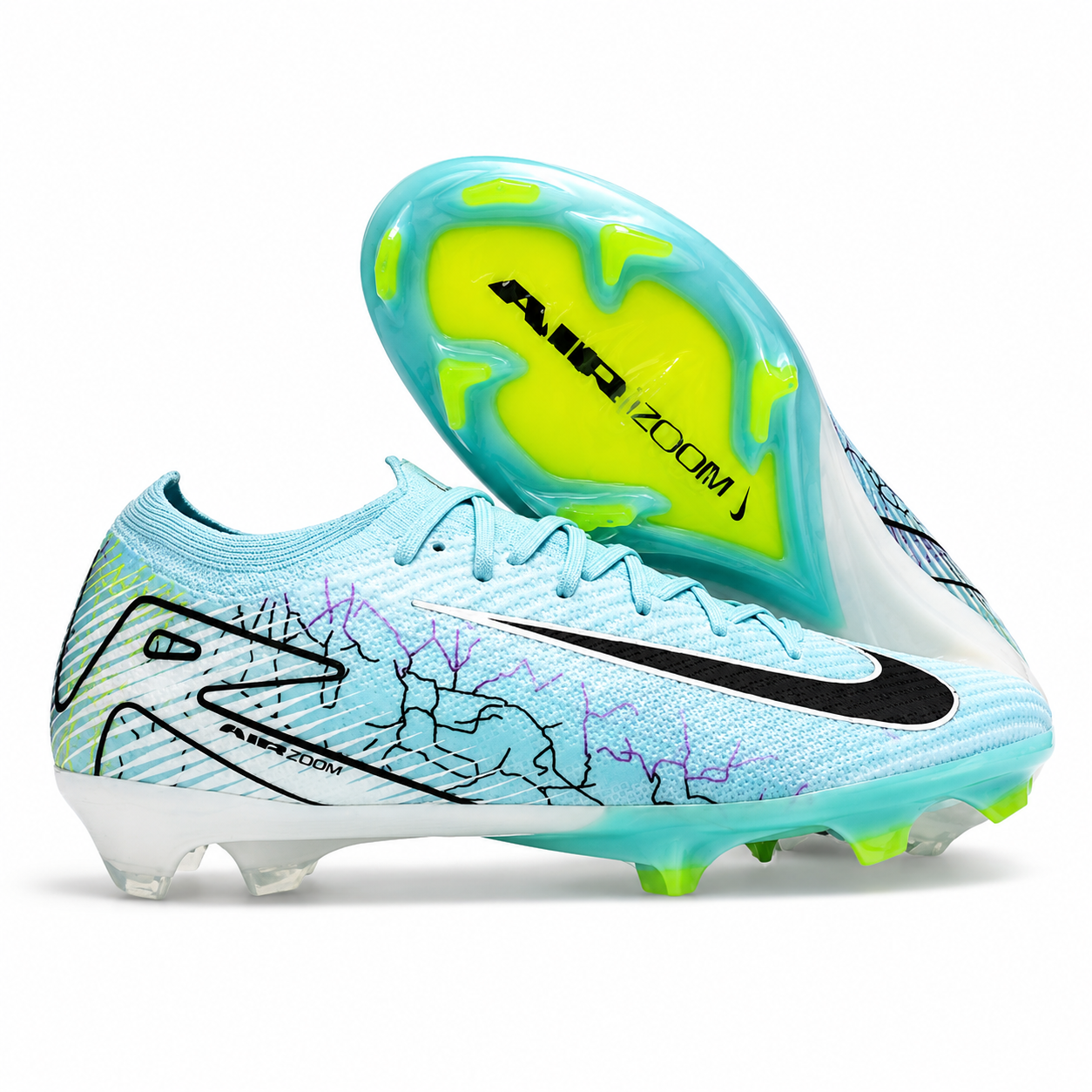 Mercurial Vapor 16 FG - Concept By You - Eclair Turquoise/Violet/Blanc