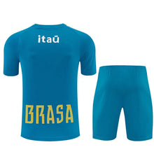 Ensemble Training Brésil Bleu Clair 2026/2027