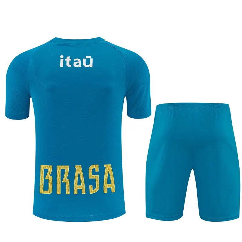 Ensemble Training Brésil Bleu Clair 2026/2027