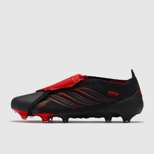 Adidas Predator 26 Elite Fold-over Tongue FG L-Tech - Noir/Rouge Vif