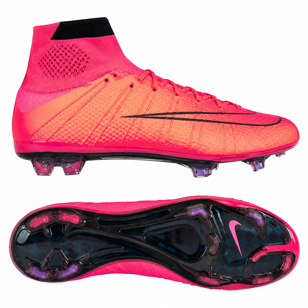 Mercurial Superfly 4 FG Rose/Noir