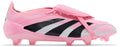 Crampons Predator 25 Elite Fold-over Tongue FG - Rose/Bleu/Noir/Argent