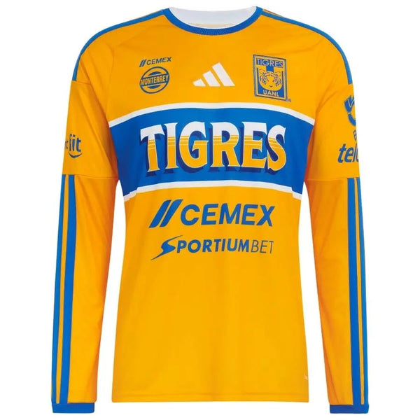 Maillot Tigres Domicile 2026/2027 Manches Longues