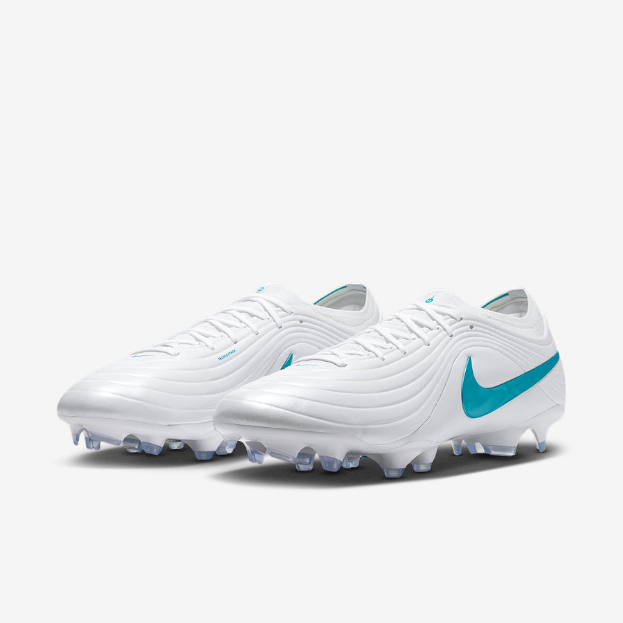 Crampons Tiempo Maestro Elite FG Bright Lights - Blanc/Dusty Cactus