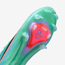 Crampons Air Zoom Mercurial Superfly 11 Elite FG Sam Kerr - Vert Glow/Fuchsia/Bleu Lagon – vue 7