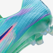Crampons Air Zoom Mercurial Superfly 11 Elite FG Sam Kerr - Vert Glow/Fuchsia/Bleu Lagon – vue 9