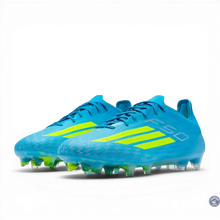 Crampons F50 Elite FG Ice Cold Precision - Bleu/Jaune – vue 4