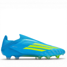 Crampons F50 Laceless Elite FG Ice Cold Precision - Bleu/Jaune – vue 5