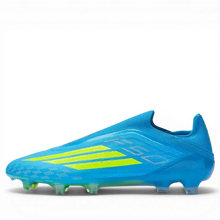Crampons F50 Laceless Elite FG Ice Cold Precision - Bleu/Jaune – vue 6