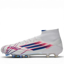Crampons F50 Sparkfusion Mid Cut Lacets Elite FG - Blanc/Bleu/Rouge – vue 5