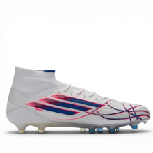 Crampons F50 Sparkfusion Mid Cut Lacets Elite FG - Blanc/Bleu/Rouge – vue 4