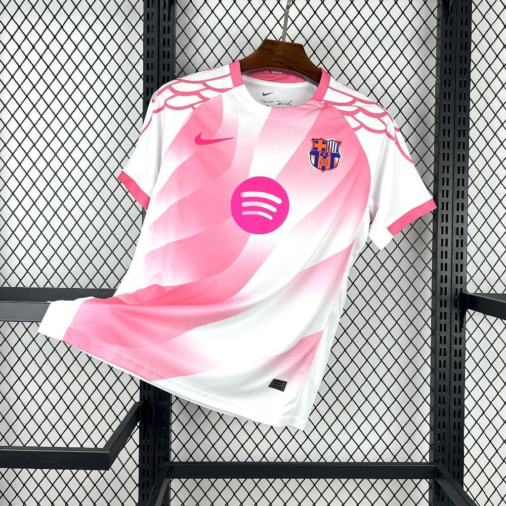 Maillot FC Barcelone Concept Rose & Blanc 2025/2026