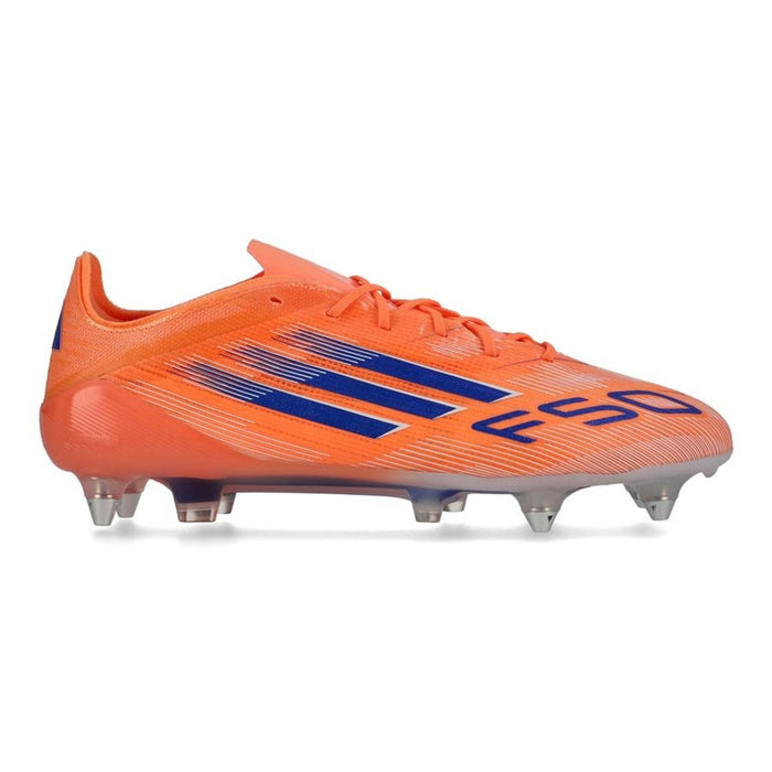 Crampons F50 Elite Laceless SG Coral Blaze - Orange / Bleu
