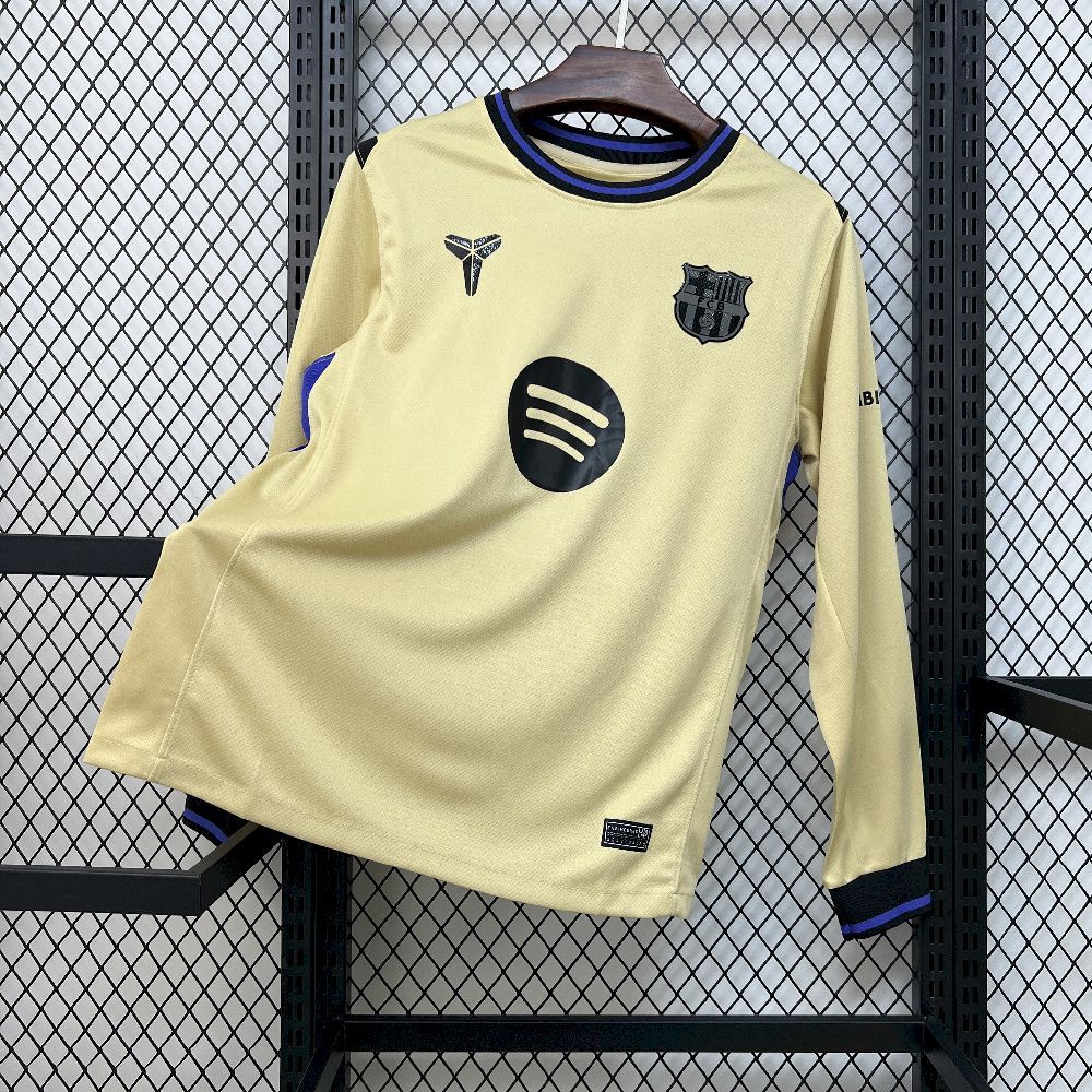 Maillot FC Barcelone Extérieur 2025/2026 Manches Longues