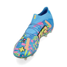 Crampons Future 9 Ultimate Elite AG Level Up - Bleu ÉDITION LIMITÉE – vue 5