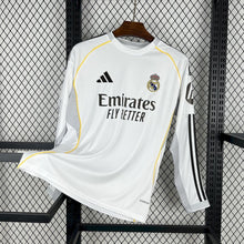 Maillot Real Madrid Domicile 2025/2026 Manches Longues