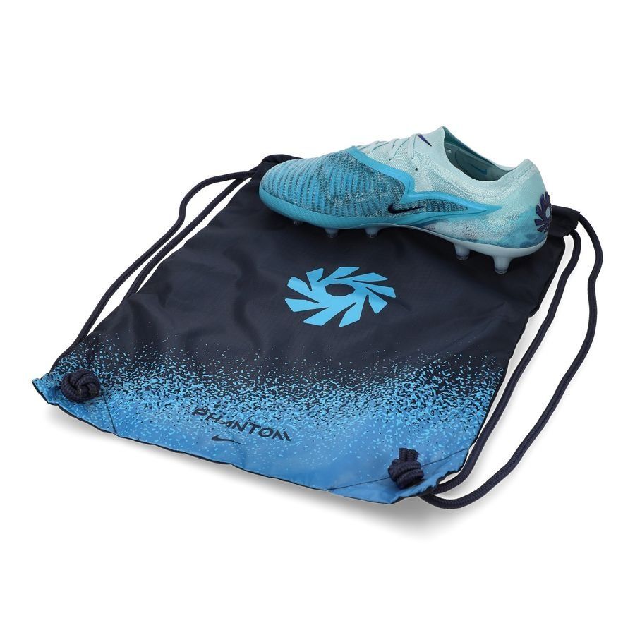 Crampons Phantom 6 Elite Low Cut AG Erling Haaland Chapter 5 - Bleu Baltique/Glacier