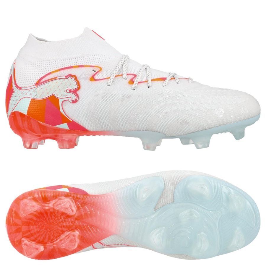 Crampons Future 9 Ultimate Elite FG Brilliance Femme - Blanc