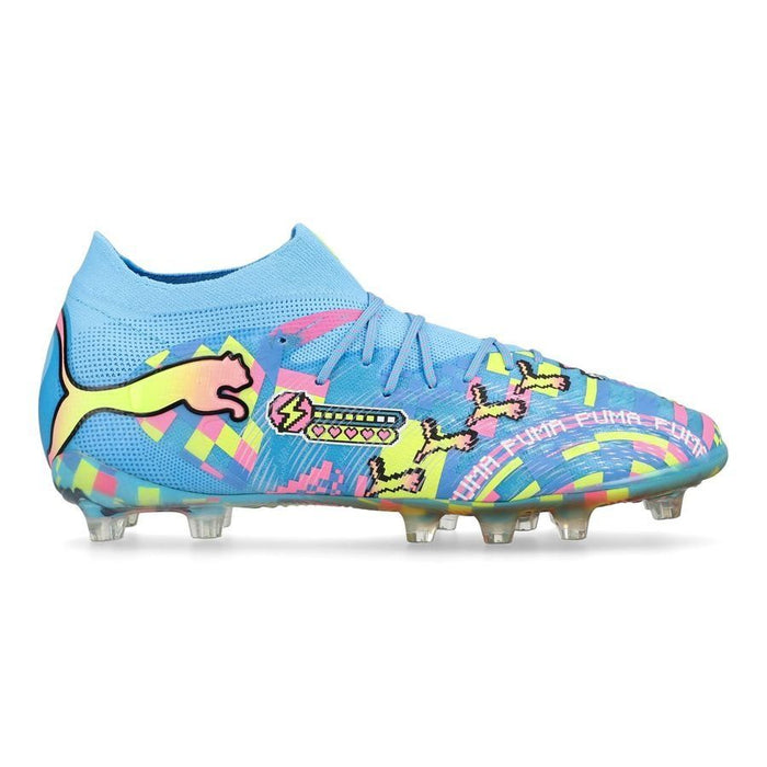 Crampons Future 9 Ultimate Elite AG Level Up - Bleu ÉDITION LIMITÉE