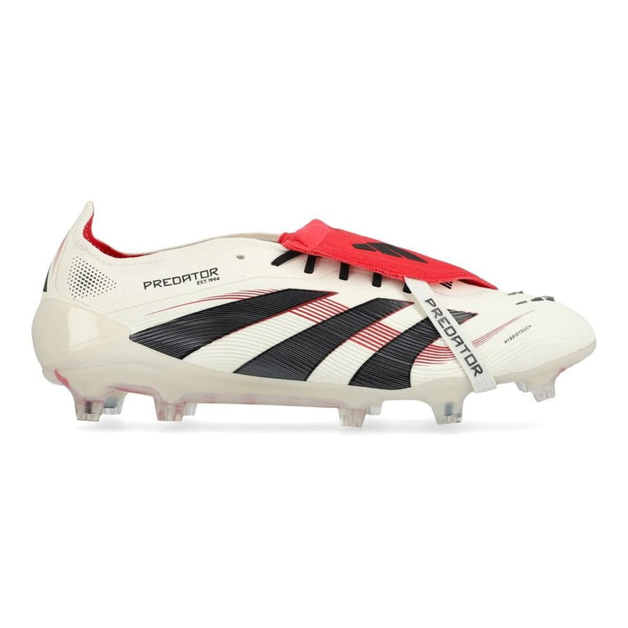 Crampons Predator 25 Elite Fold-over Tongue FG Champagne - Blanc/Noir/Pure Ruby