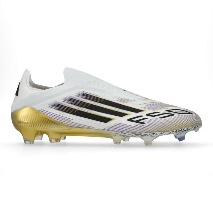 Crampons F50 Elite Laceless FG Road to Glory - Blanc/Noir/Doré
