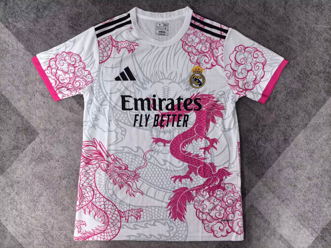 Maillot Real Madrid Concept Blanc & Rose 2025/2026