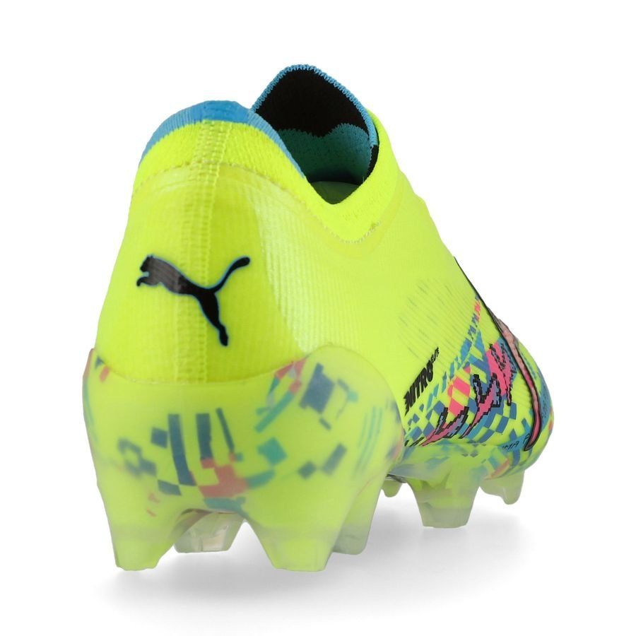 Crampons Ultra Nitro 7 Ultimate Elite Laceless FG Level Up - Jaune ÉDITION LIMITÉE