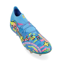 Crampons Future 9 Ultimate Elite AG Level Up - Bleu ÉDITION LIMITÉE – vue 4