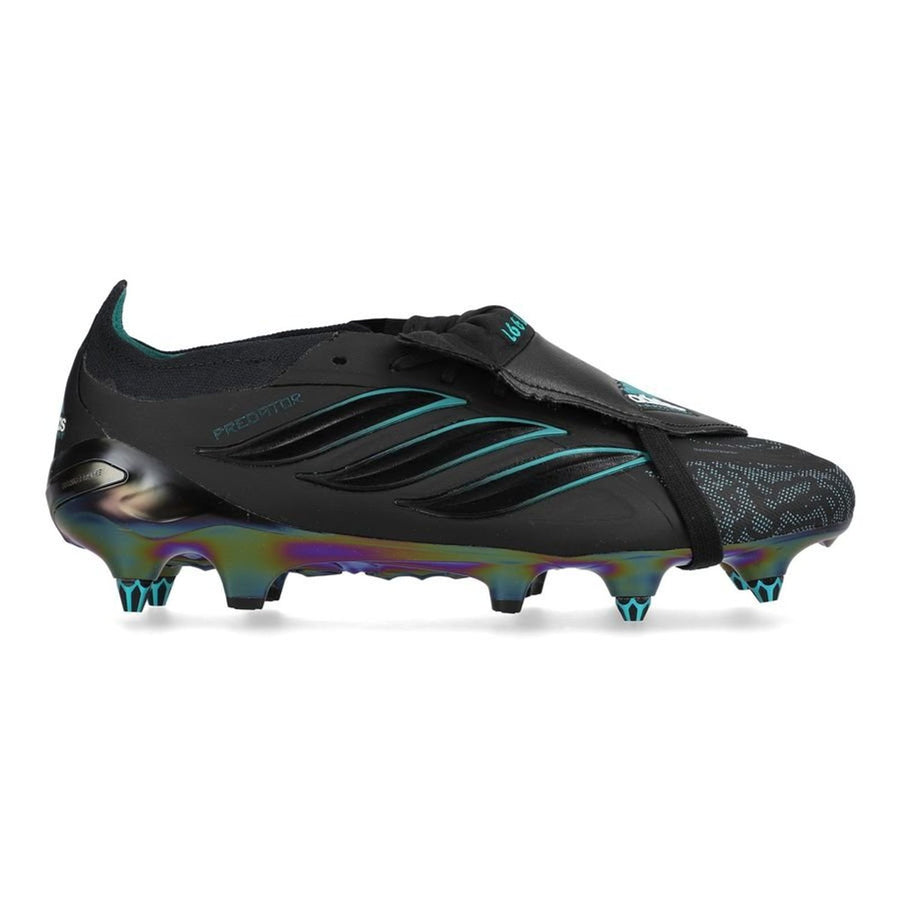Crampons Predator 26 Elite Fold-over Tongue SG EQT - Noir/Vert ÉDITION LIMITÉE