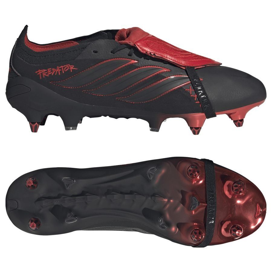Crampons Predator Elite Fold-over Tongue SG Leather Tech - Noir ÉDITION LIMITÉE