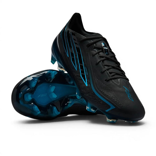 Adidas F50 Hyperfast Elite FG Immortal DNA - Noir/Lucid Ray Blue