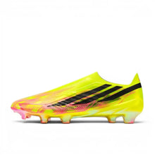 Adidas F50 Hyperfast Elite Laceless FG Too Light - Jaune/Noir/Solar Turquoise ÉDITION LIMITÉE