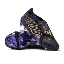 Adidas Predator 26 Elite Fold-over Tongue FG - Noir/Violet/Doré ÉDITION LIMITÉE