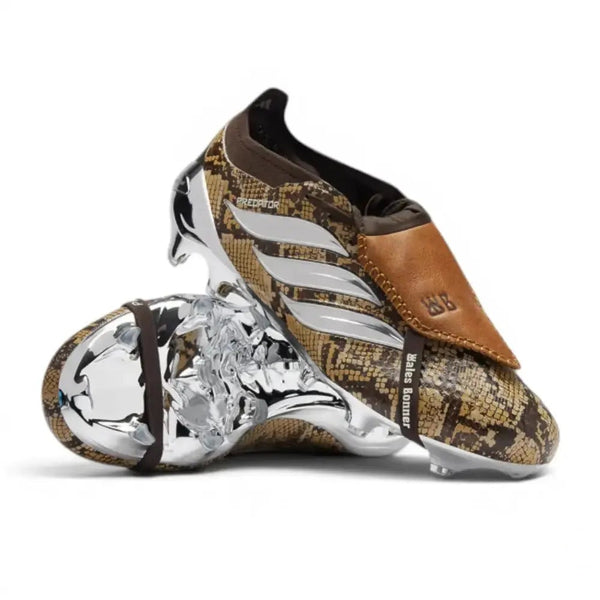Adidas Predator 26 Elite Fold-over Tongue FG - Marron/Argenté ÉDITION LIMITÉE