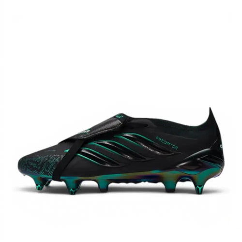 Adidas Predator 26 Elite Fold-over Tongue SG EQT - Noir/Vert ÉDITION LIMITÉE