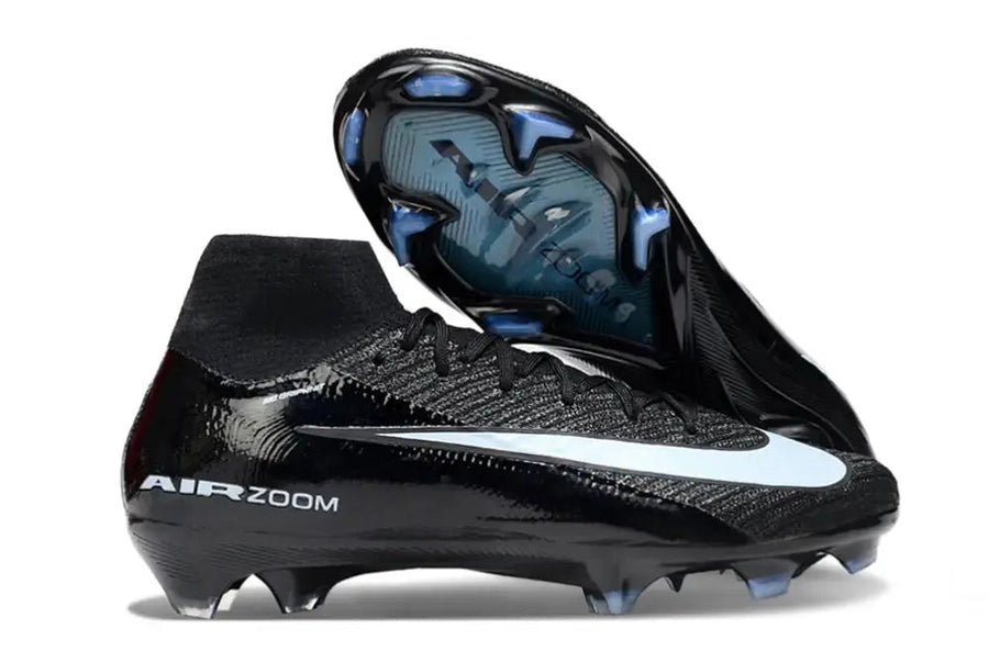 Crampons Air Zoom Mercurial Superfly 10 Elite FG Shadow - Noir/Bleu